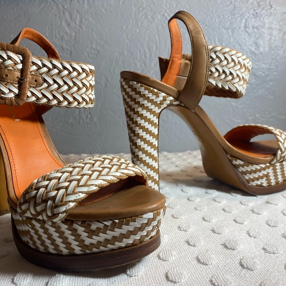 VIA SPIGA Woven Braided Platform Sandals - Picture 13 of 16